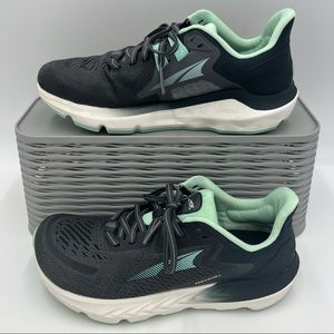 Altra Black and Mint Athletic Shoes